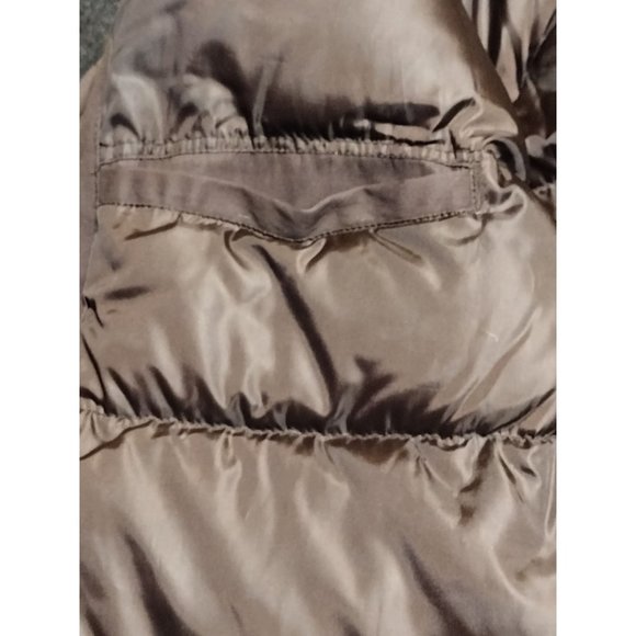 Eddie Bauer Men's Premium Quality Goose Down Brown‎ XL Jacket - Picture 5 of 7